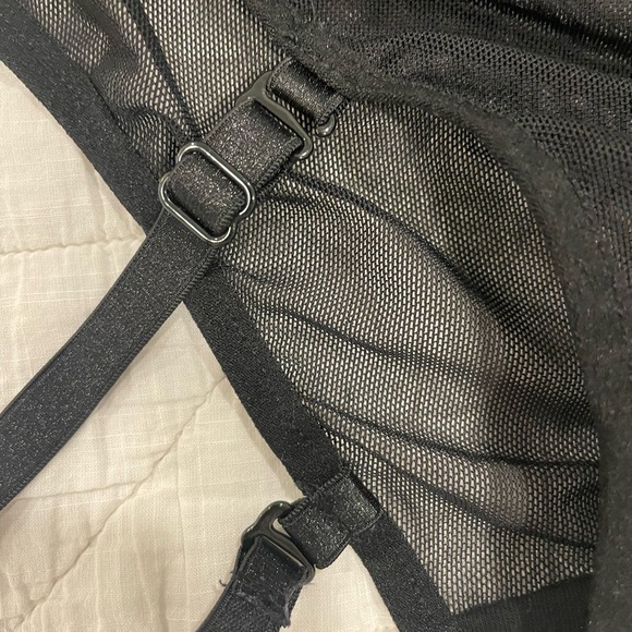 Leon Bando handmade black mesh lingerie set - Picture 8 of 8